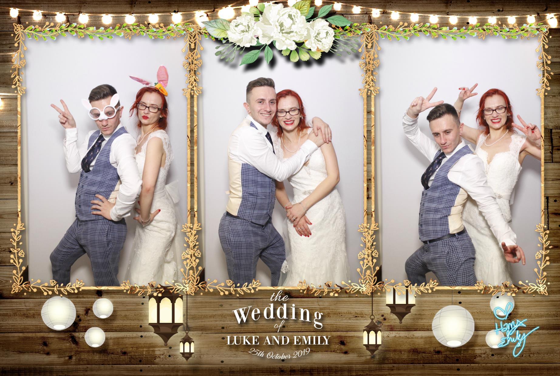 Luke & Emily's Wedding | View more photos from the event at gallery.myphotoboothexperience.co.uk/u/MyPhotoBoothExperienceLtd/Luke-Emilys-Wedding
